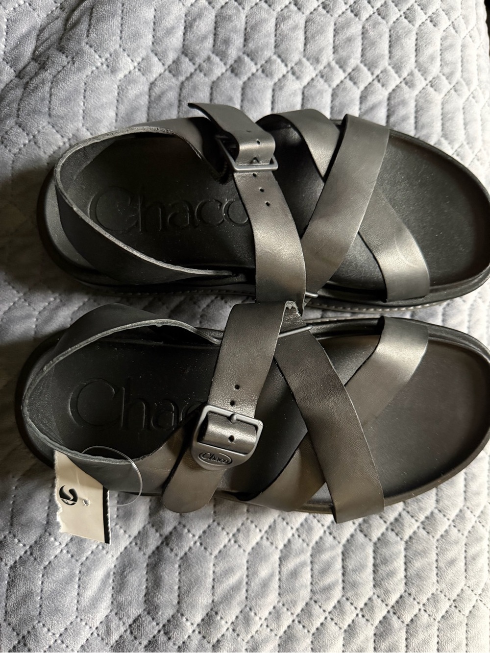 Chaco black sandals